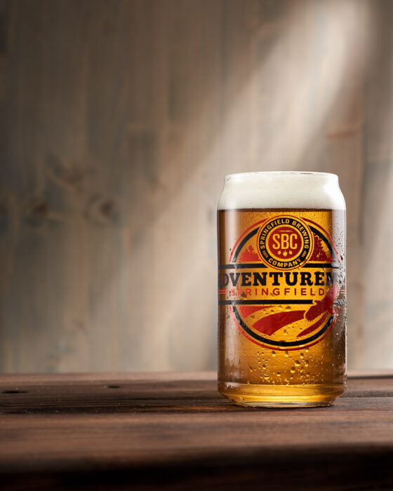 Springfield Brewing Co Glass